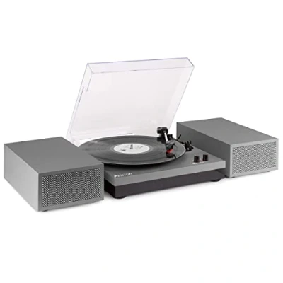 Abbildung von Fenton RP165G Stereo Plattenspieler mit Bluetooth und Lautsprechern