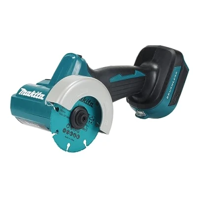 Abbildung von Makita Akku Winkelschleifer DMC300Z, max. 20000 U/min, (Solo, Winkelschleifer, 2 Trennscheiben), LXT, Konstantelektronik, LED Arbeitsleuchte