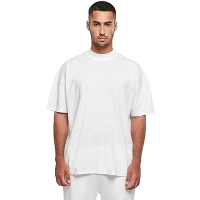 Abbildung von Build Your Brand Herren BY230 Oversized Mock Neck Tee T Shirt, white, L