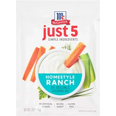 Abbildung von McCormick, Dip, Dressing &amp; Seasoning Mix, Homestyle Ranch, 35 g