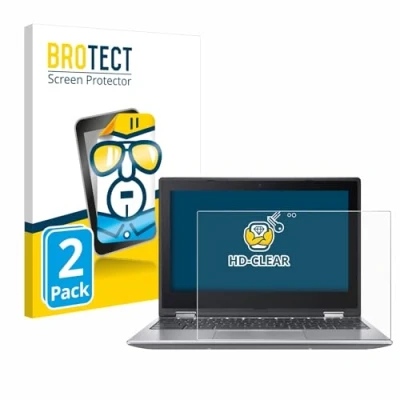 Abbildung von BROTECT (2 Stück Schutzfolie für Acer Chromebook Spin 511 R756TN TCO Displayschutz Folie Ultra Klar