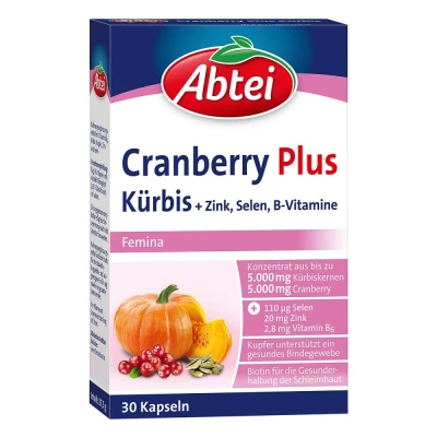 Abbildung von Abtei Kürbis Plus Cranberry Kapseln