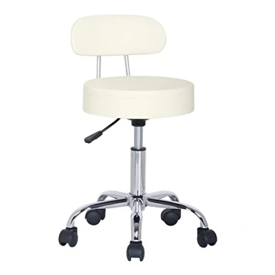 Abbildung von SixBros. Rollhocker Elfenbein Weiß M 95027X/2130