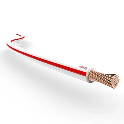 Abbildung von Kfz Litze FLRy 0,75mm² 1mm² 1,5mm² Längen 5m oder 10m Auswahl: (5m Meter 1.5 mm² weiß/rot)