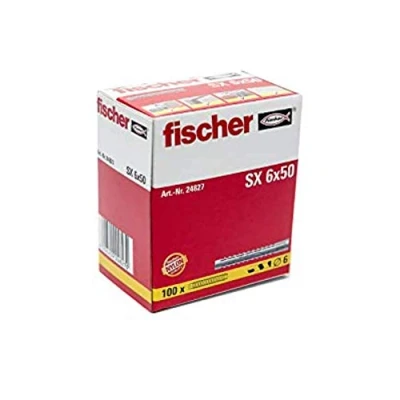 Abbildung von fischer 6 mm Spreizdübel 50 M6 x 100 St. Grün