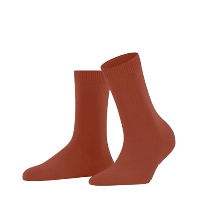 Abbildung von FALKE Damen Cosy Wool W SO Wolle Kaschmir einfarbig 1 Paar Socken, Braun (Terra 8829) neu umweltfreundlich, 39 42