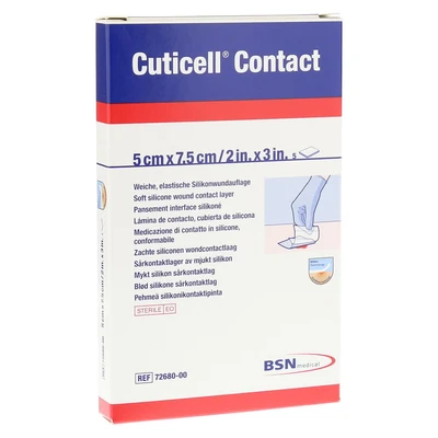 Abbildung von Cuticell Contact 5x7,5 cm Verband