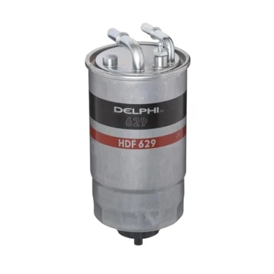 Abbildung von DELPHI HDF629 Kraftstofffilter mit Schnellkupplung NISSAN: Qashqai / Qashqai+2 I, OPEL: Corsa D Schrägheck