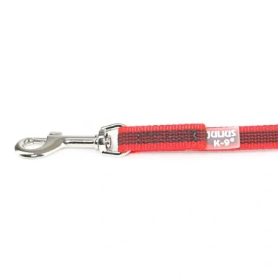 Abbildung von Julius K9 C&amp;amp G Leine,rot/grau,14mm/2m,mit Griff,max 30kg