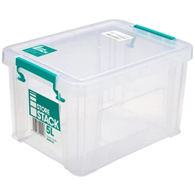 Abbildung von STORESTACK RB90120 Aufbewahrungsbox, 5 l, Breite 260 x 190 Höhe 150 cm (B T H)