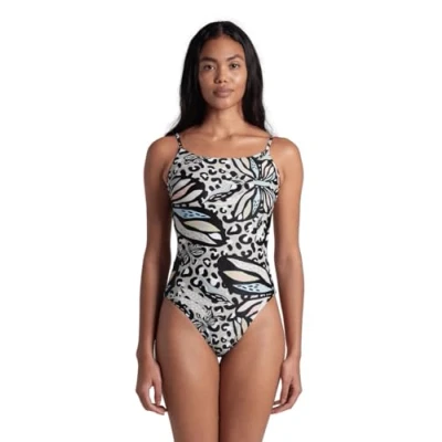 Abbildung von Arena Damen Women&#039;s Water Print One Piece Swimsuit, Butterflies, L EU
