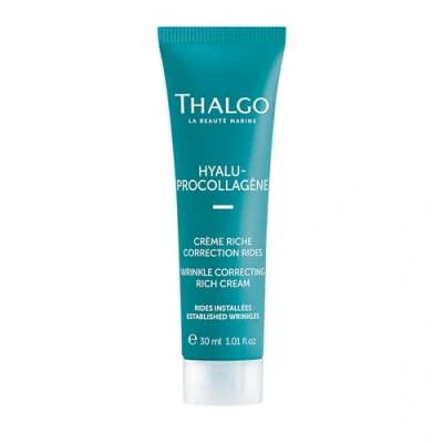 Abbildung von THALGO Hyalu Procollagène Faltenkorrigierende Creme Reichhaltig, 30ml Reisegröße Anti Aging Faltencreme