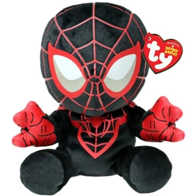 Abbildung von Ty® Kuscheltier Ty Beanie Babies Marvel Miles Morales 15 cm (NEU &amp; OVP)