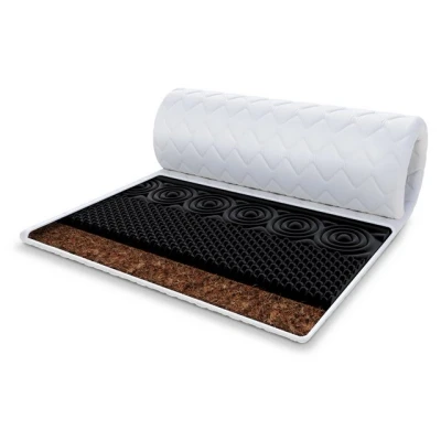 Abbildung von Topper NERO KOKOS 90x200, 140x200, 160x200, 180x200 cm, FDM, 6 cm hoch, (Komfortschaum, Matratzentopper)