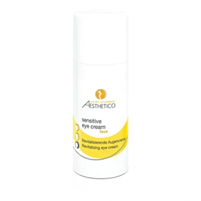 Abbildung von AESTHETICO sensitive eye cream Anti Aging Pflege f?r den sehr empfindlichen Augenbereich, strukturierend durch Tigergras, Kontaktlinsentr?ger (3 x 15 ml)
