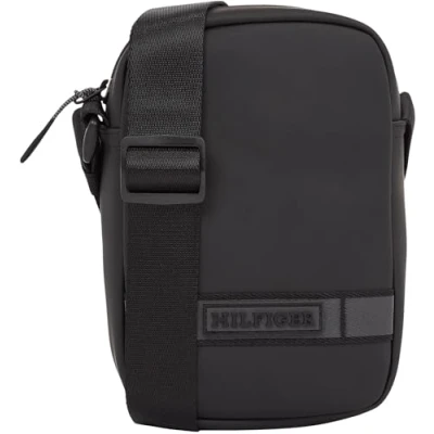 Abbildung von Tommy Hilfiger Monotype MINI Reporter Unisex Umhängetasche, Größe: One Size, Black