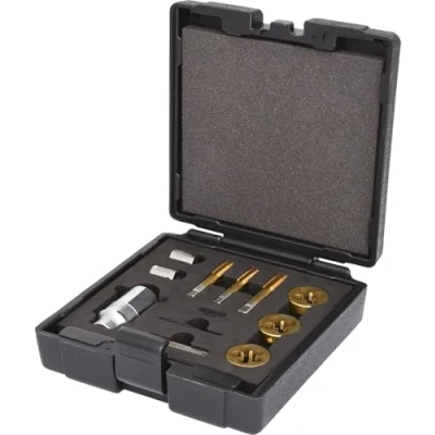 Abbildung von KS Tools 150.1420 3/8&quot; Gewindeschneid Satz für Radmuttern und Schrauben, 11 tlg.