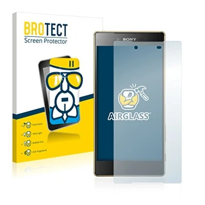 Abbildung von BROTECT Schutzglas für Sony Xperia Z5 Premium Schutzfolie Panzer Folie Glas [Extrem Kratzfest 9H, Anti Fingerprint, Ultra Transparent]