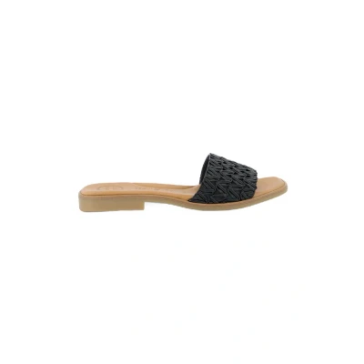 Abbildung von Paul Green Sandalette 6139 027, gelocht/geflochten, Schwarz, Damen EU 6,5/40