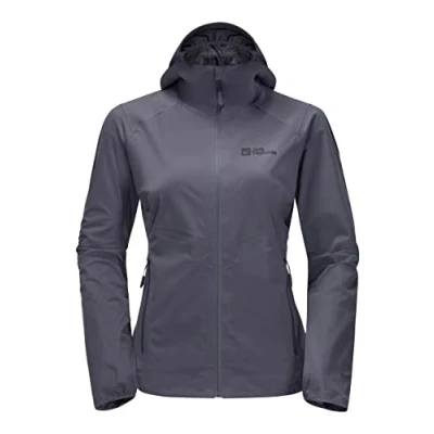 Abbildung von Jack Wolfskin Emberberg Softshelljacke, Damen, Größe: Large, Dolphin