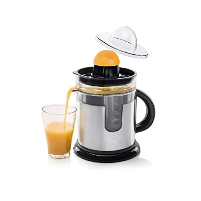 Abbildung von PRINCESS Entsafter &quot;201975&quot;, 40 W, Duo Juicer Innovativer Zusatzsaftbehälter Edelstahlausführung