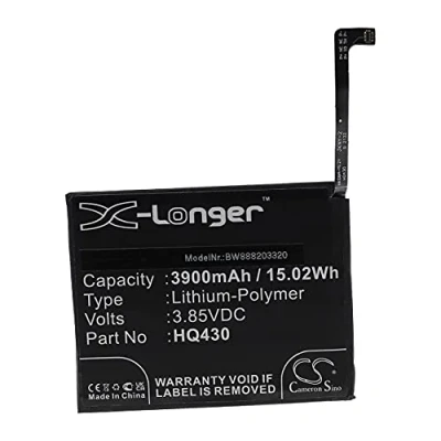 Abbildung von vhbw Akku kompatibel mit Nokia 3,4, 5,4, 5.4 2021, HMD 5.4, TA 1283, 1285 Handy Smartphone Telefon (3900mAh, 3,85V, Li Polymer)
