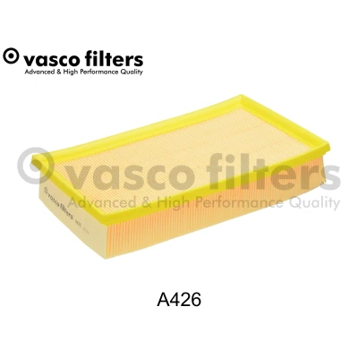 Abbildung von DAVID VASCO A426 Luftfilter rechteckig Filtereinsatz AUDI: 80 B4 Limousine, B3, A6 C4 VOLKSWAGEN: GOLF 2, 1 Cabriolet, Jetta 2