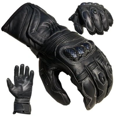Abbildung von PROANTI Motorradhandschuhe Racing, aus Leder