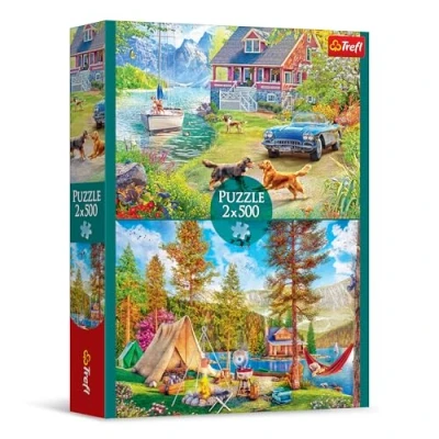 Abbildung von Trefl GmbH Puzzle Auszeit im Sommer, Puzzleteile