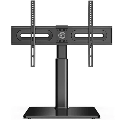 Abbildung von FITUEYES TV Standfuß Ständer Fernsehstand für 32 bis 65 Zoll Fernseher höhenverstellbar drehbar Max.VESA 600x400