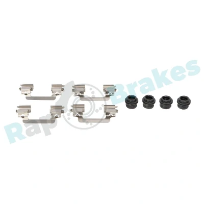 Abbildung von RAP BRAKES R U0365 Zubehörsatz, Scheibenbremsbelag Vorderachse LAND ROVER: Range Rover 3, Sport, Discovery 5
