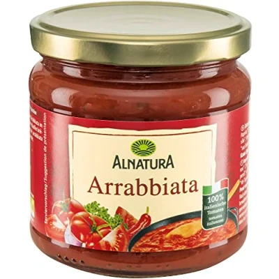Abbildung von Alnatura Bio Tomatensauce Arrabbiata, 350 ml