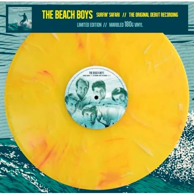 Abbildung von The Beach Boys Surfin’ Safari Original Debut Recording Limitiert 180gr. marbled [ Limited Edition / Farbiges Vinyl 180g Vinyl] [Vinyl Single]