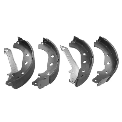 Abbildung von MEYLE 714 533 0007 Bremsbacken Hinterachse 228 57 mit Hebel, ohne Feder ORIGINAL Quality FORD: Transit Connect Mk1 Kastenwagen, Tourneo