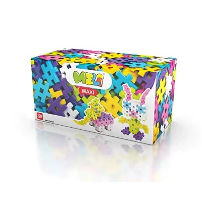 Abbildung von Meli Maxi 100 Pink Konstruktions Spielset