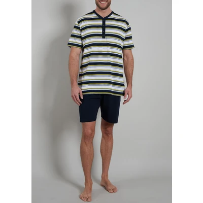 Abbildung von GÖTZBURG Shorty, (2 tlg.), mit ansprechendem Design, Streifen und Knopfleiste