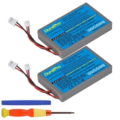 Abbildung von DuraPro 2X 2000mAh Battery Akku kompatibel mit Sony PS4 Slim / Pro LIP1522 KCR1410 Dualshock 4 Playstation Game Controller CUH ZCT2, ZCT2E, ZCT1E, ZCT1U