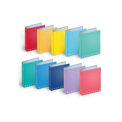 Abbildung von Pigna Monocromo Multicolour Folder Folders (Multicolour, A4, 210 mm, 297 mm), 5 Stück