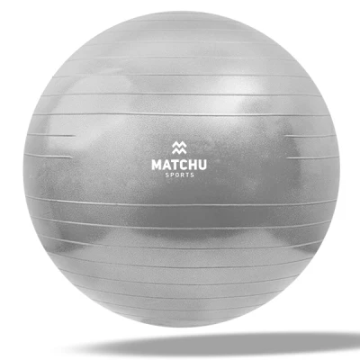 Abbildung von Gymnastikball Sitzball Pilatesball 65 cm Grau