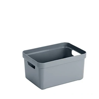 Abbildung von 3 Stück SUNWARE Sigma Home Box 5,0 Liter ohne Deckel, 252 x 175 122mm blaugrau