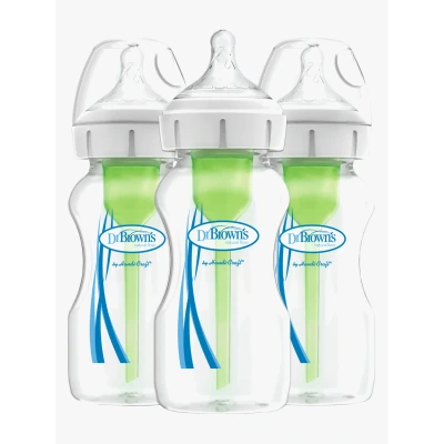 Abbildung von Dr. Brown&#039;s Options+ Weithals Babyflasche 270 ml 3er Pack