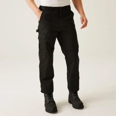 Abbildung von Herren Wandern Hose. dunkelblau