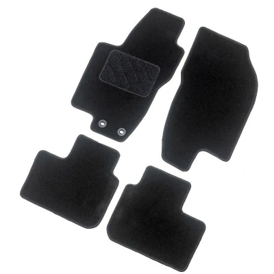 Abbildung von AutoStyle TM BM565 Fußmattensatz Textil vorne und hinten 4 schwarz