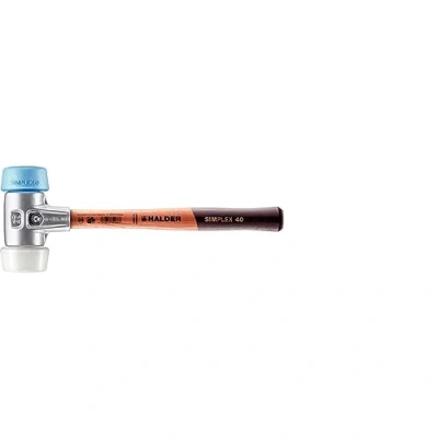 Abbildung von Halder SIMPLEX 3117.051 Gummihammer Ergonomischer Griff, mittelhart, weich 430 g 330 mm 1 Stück