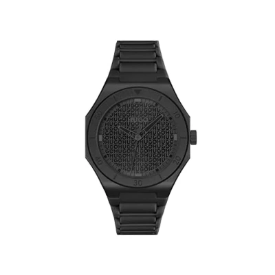 Abbildung von HUGO Uhr, Herren, Größe: One Size, Black