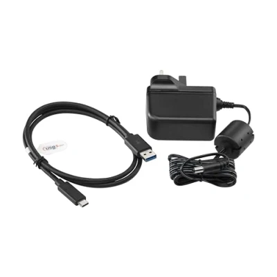 Abbildung von Brother LK 1001C AC Adapter mit Flachstecker+ USB A / C