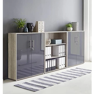 Abbildung von moebel dich auf Aktenschrank OFFICE EDITION (Set 9, Büroschrank abschließbar mit Metallgriffen) Made in Germany