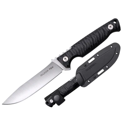 Abbildung von Cold Steel Knives Razor Tek 4 Fixed Blade FX 4RZR Black GFN Stainless Knife
