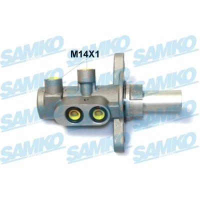 Abbildung von SAMKO P30940 Hauptbremszylinder 25,4mm 14 X 1 (2) FORD: Transit Connect V408 Kastenwagen, Tourneo / Grand Kombi, KUGA 2