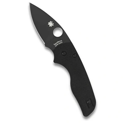 Abbildung von Spiderco C230GPBBK Messer für Erwachsene, Unisex, Schwarz, 9 cm